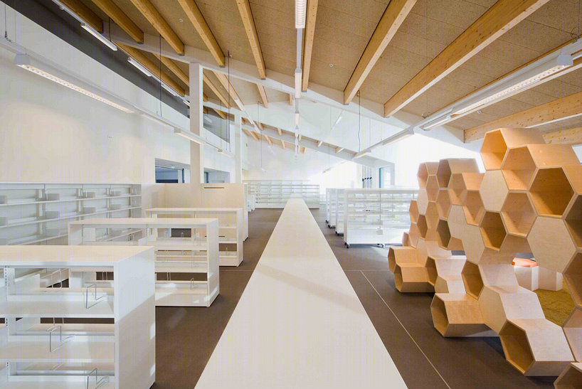 比利时祖瑟尔市公共图书馆丨OMGEVING architecture-24