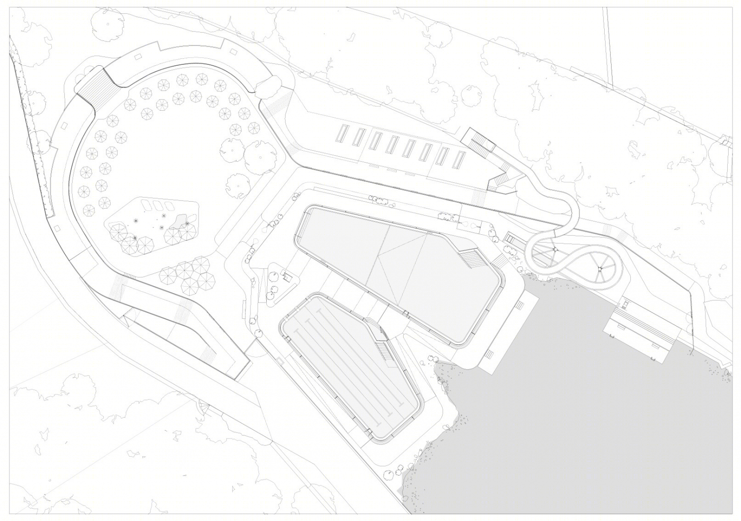 瑞士Géronde浴场翻新丨NAU & Drexler Guinand Jauslin Architekten-35