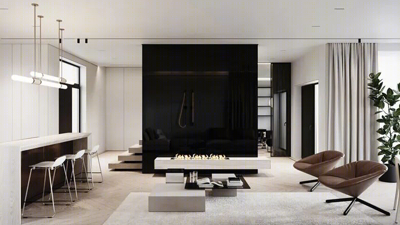 华沙 196㎡永恒经典现代轻奢私人住宅丨波兰华沙丨hilight.design 工作室-8