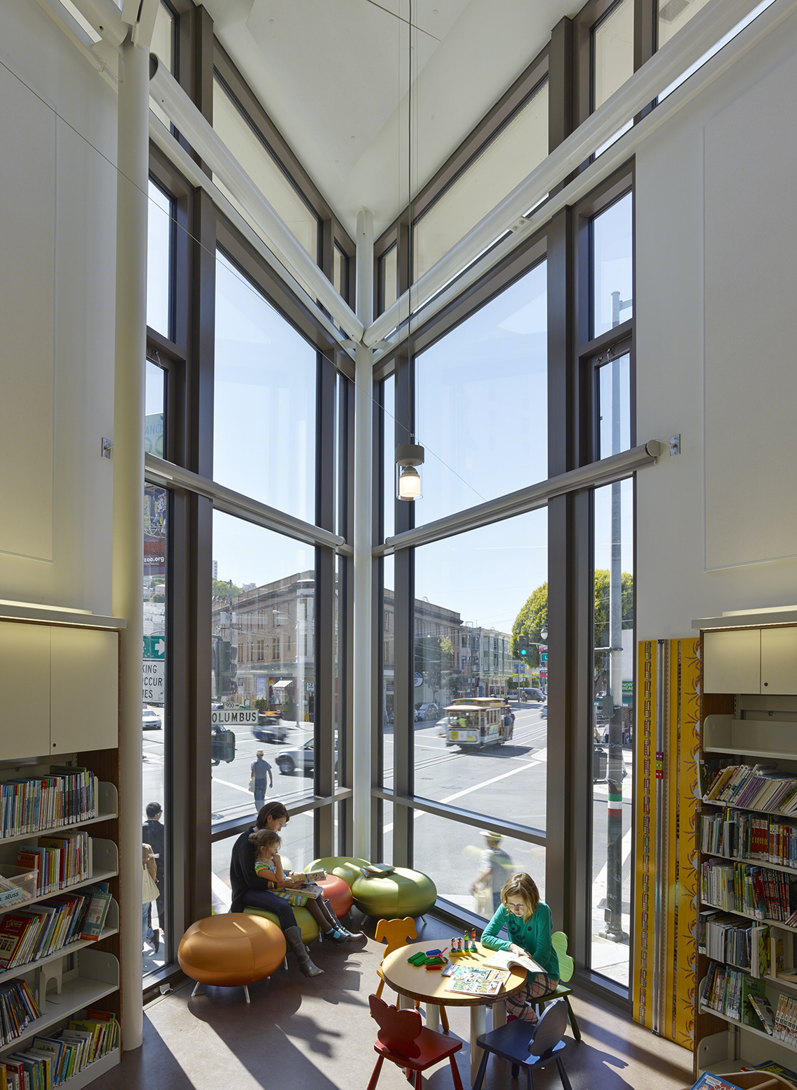 美国北滩图书馆分馆丨Leddy Maytum Stacy Architects-43