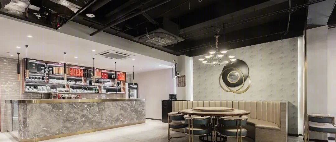 南京简约为轻的蓝湾咖啡店-12