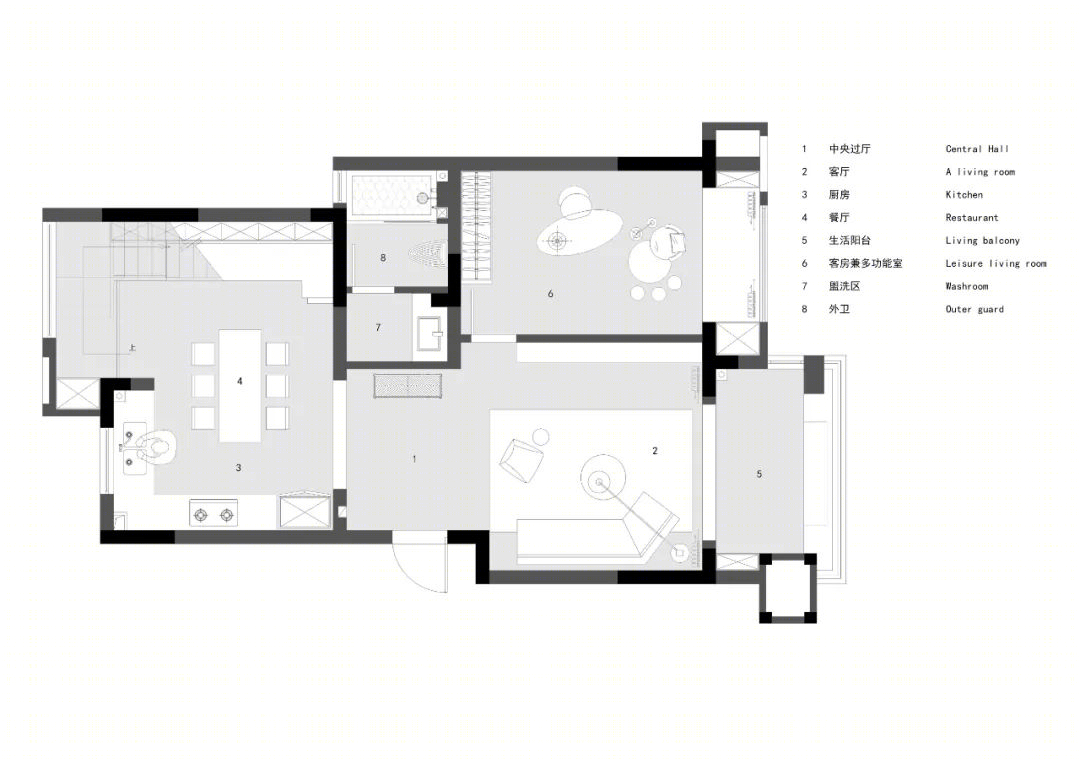 原想空间 | 晓棠品园 | 160m²跃层设计，温暖生活选对良品-33