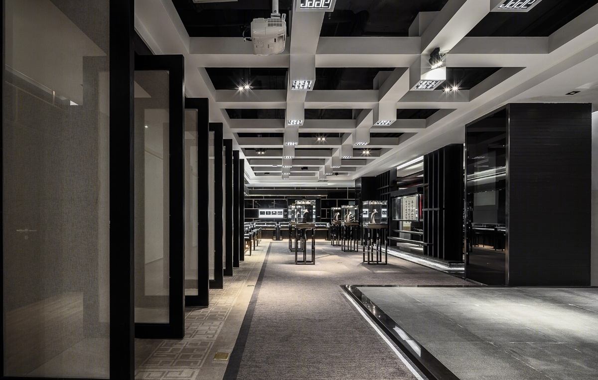 御雅翡翠 | 张凯锋设计 | 现代中式珠宝店-11