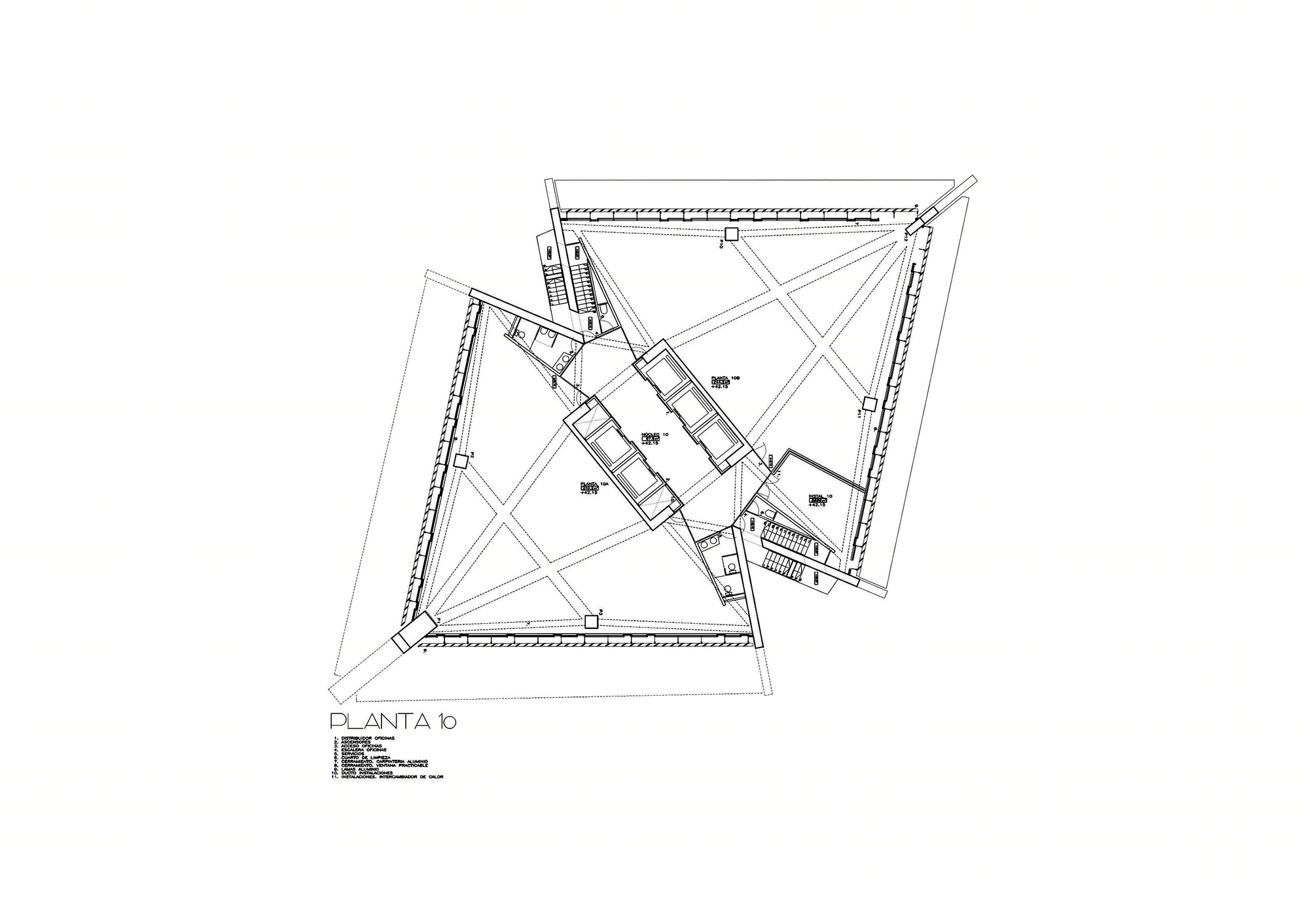 墨西哥 Cube 2 办公大楼丨Estudio Carme Pinós-33