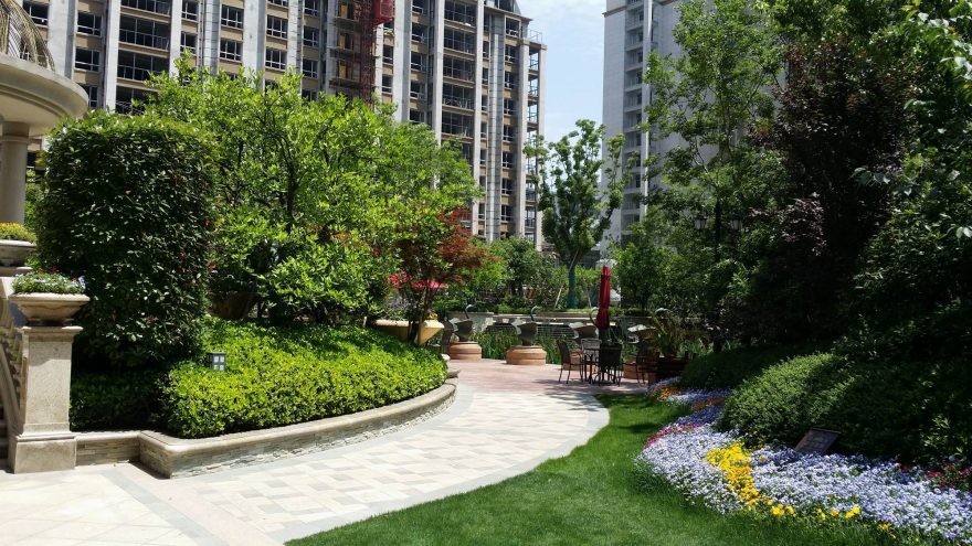 扬州中集紫金文昌住宅景观-11