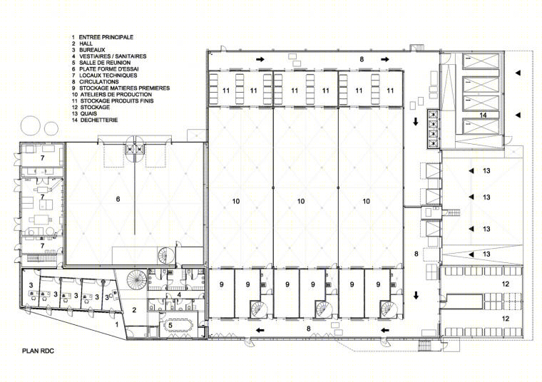 法国 HDE 17 商业区丨Poggi architecture-26
