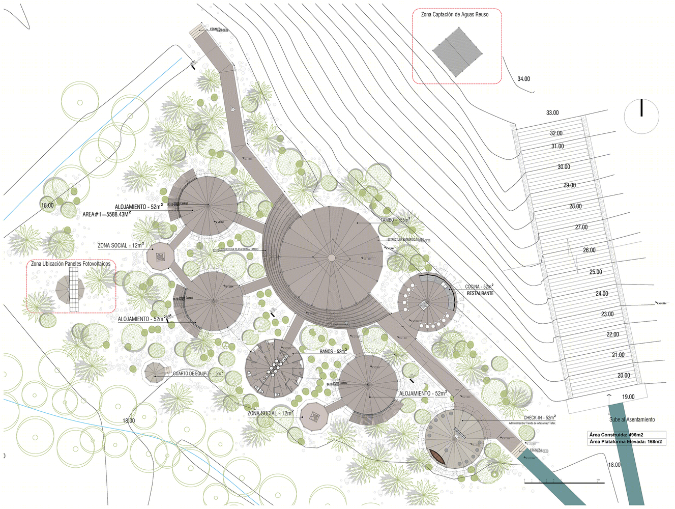 哥伦比亚Kipará DéEmbera游客村丨Juan Pablo Dorado,OficinaSuramericana de Arquitectura-42