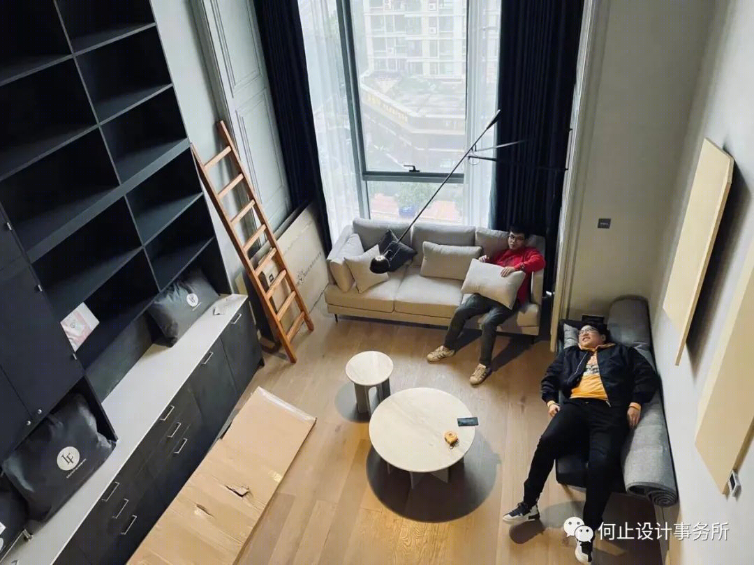 北美风情江景 Loft丨宁波何止设计事务所-47