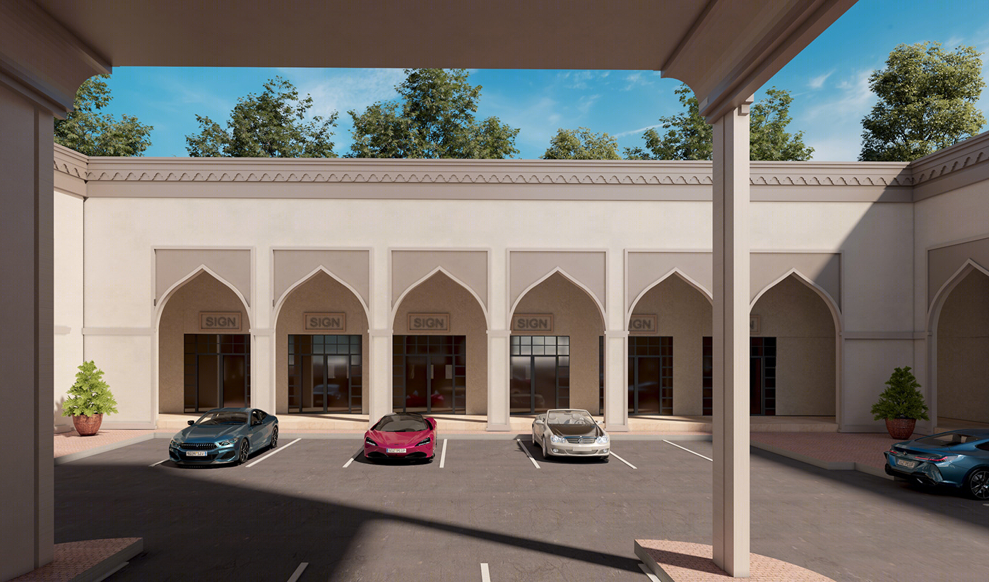 COMMERCIAL BUILDING SHOW ROOM & OFFICES IN QATAR-2