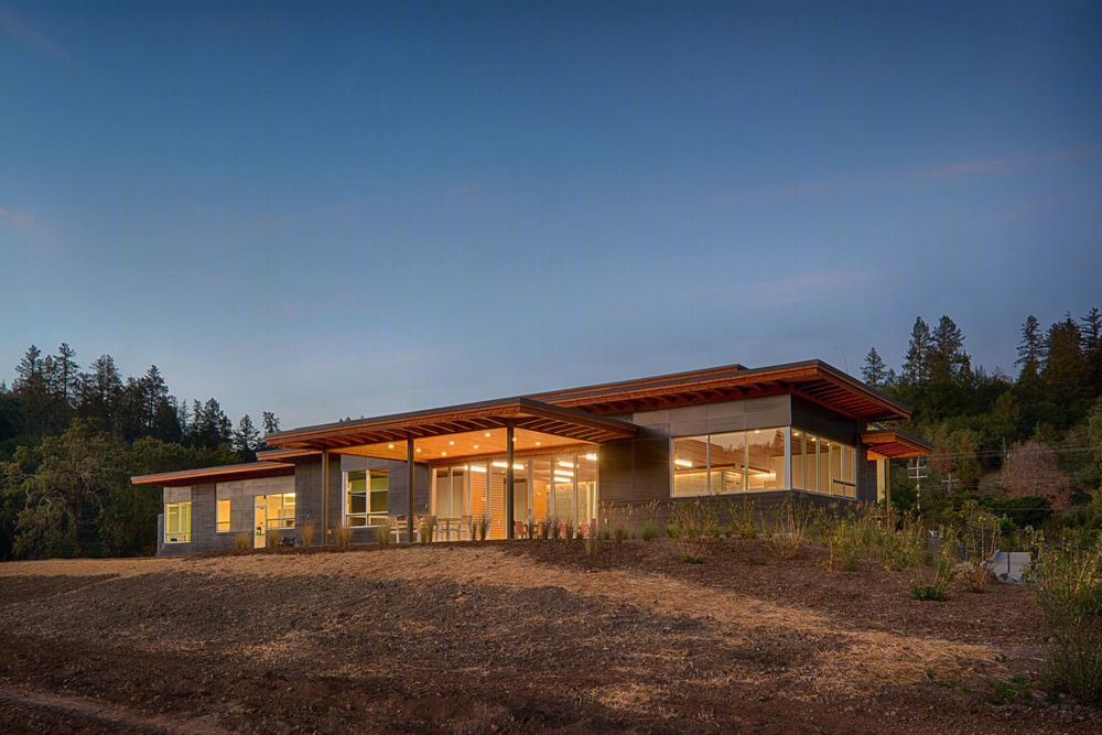 美国圣赫勒拿岛泰特斯酒庄(America St· Helena Titus Winery)丨MH Architects-32