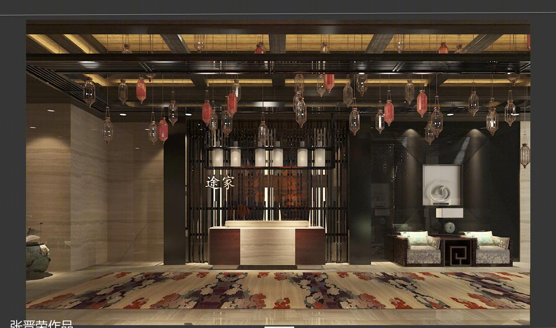 嘉峪关途家酒店室内设计-6
