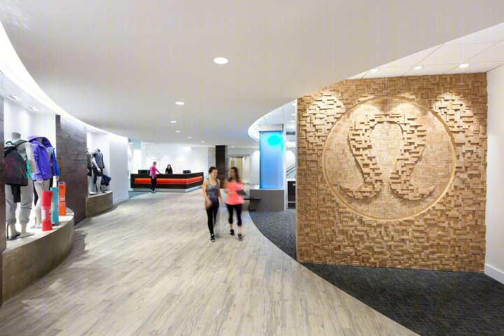 温哥华 Lululemon Athletica 办公室 | 绿色环保与健身元素的完美结合-13