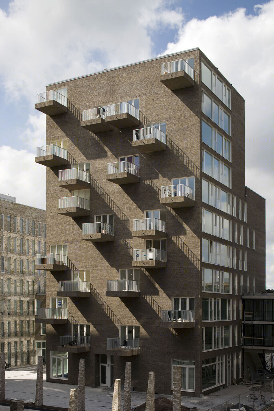 橙建筑师事务所 | 阿姆斯特丹 Westerdok 公寓建筑 | 2008 年-12