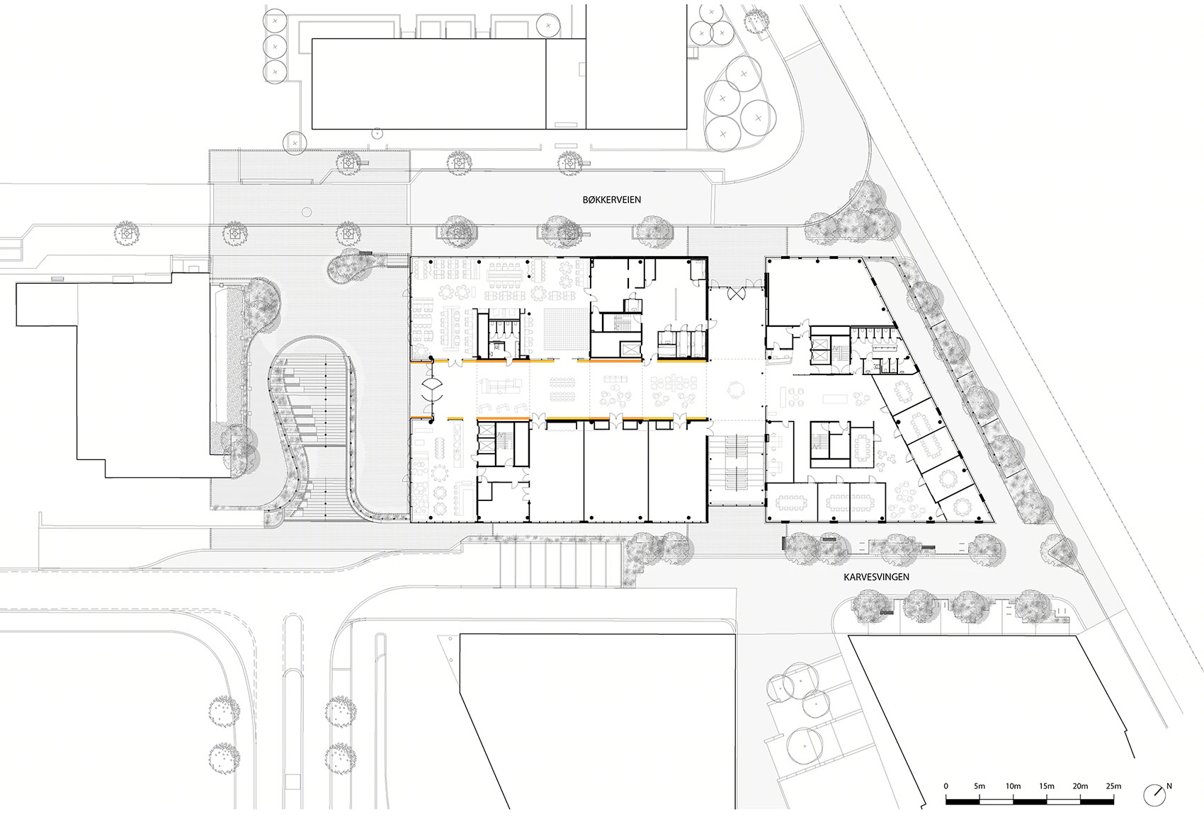 奥斯陆 Hasle Universal 酒店写字楼丨挪威丨Ghilardi+Hellsten Arkitekter-54