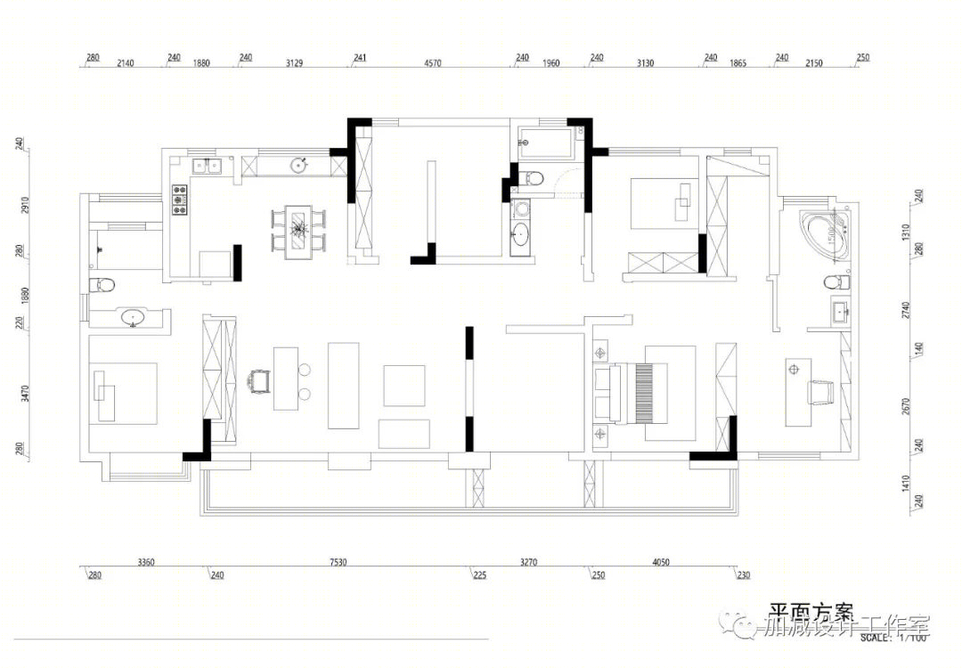 光影交织的中式家居设计丨中国连云港丨加减设计工作室-47