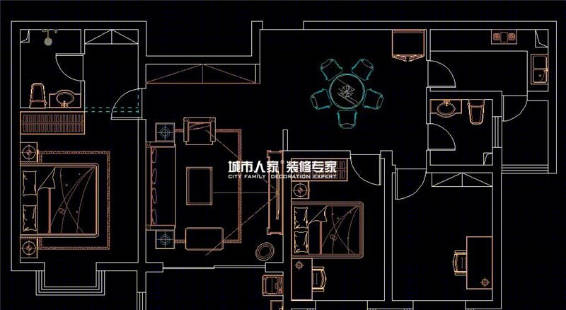 优山美地三期装修设计，城市人家装饰的视觉盛宴-0