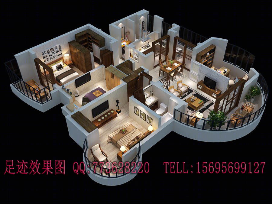 家装工装鸟瞰合集-29