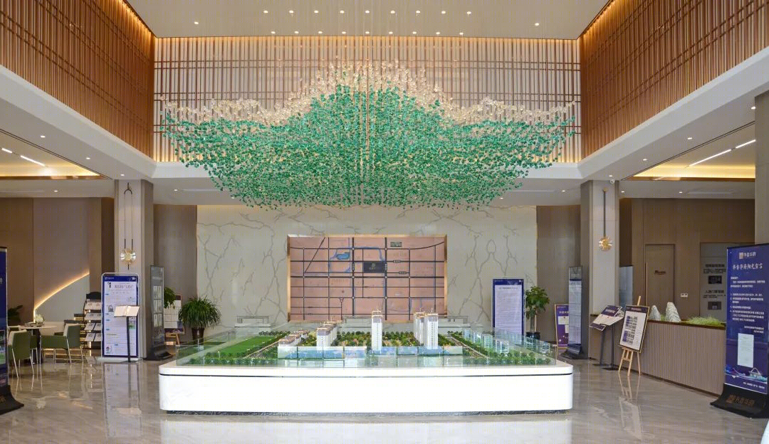 沂南·书香华府售楼处设计丨中国山东丨山东博观建筑装饰工程有限公司-0