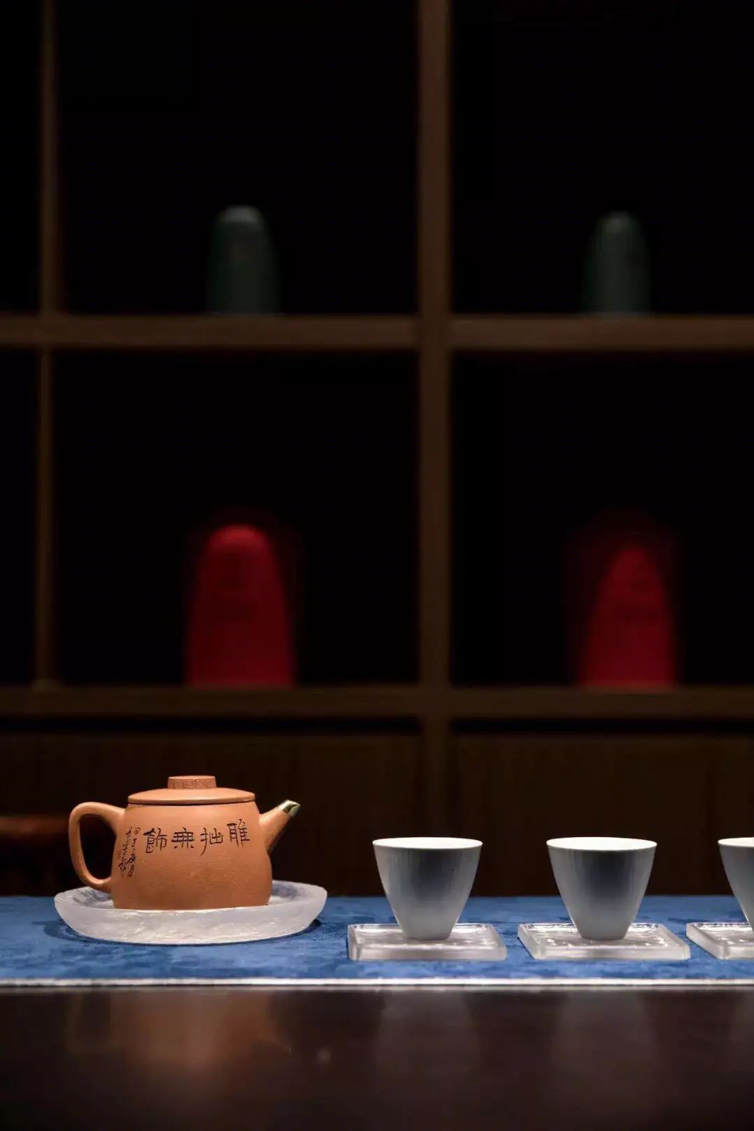 曦所 | 墨香茶韵的中式藏馆,小而美的生活空间-35