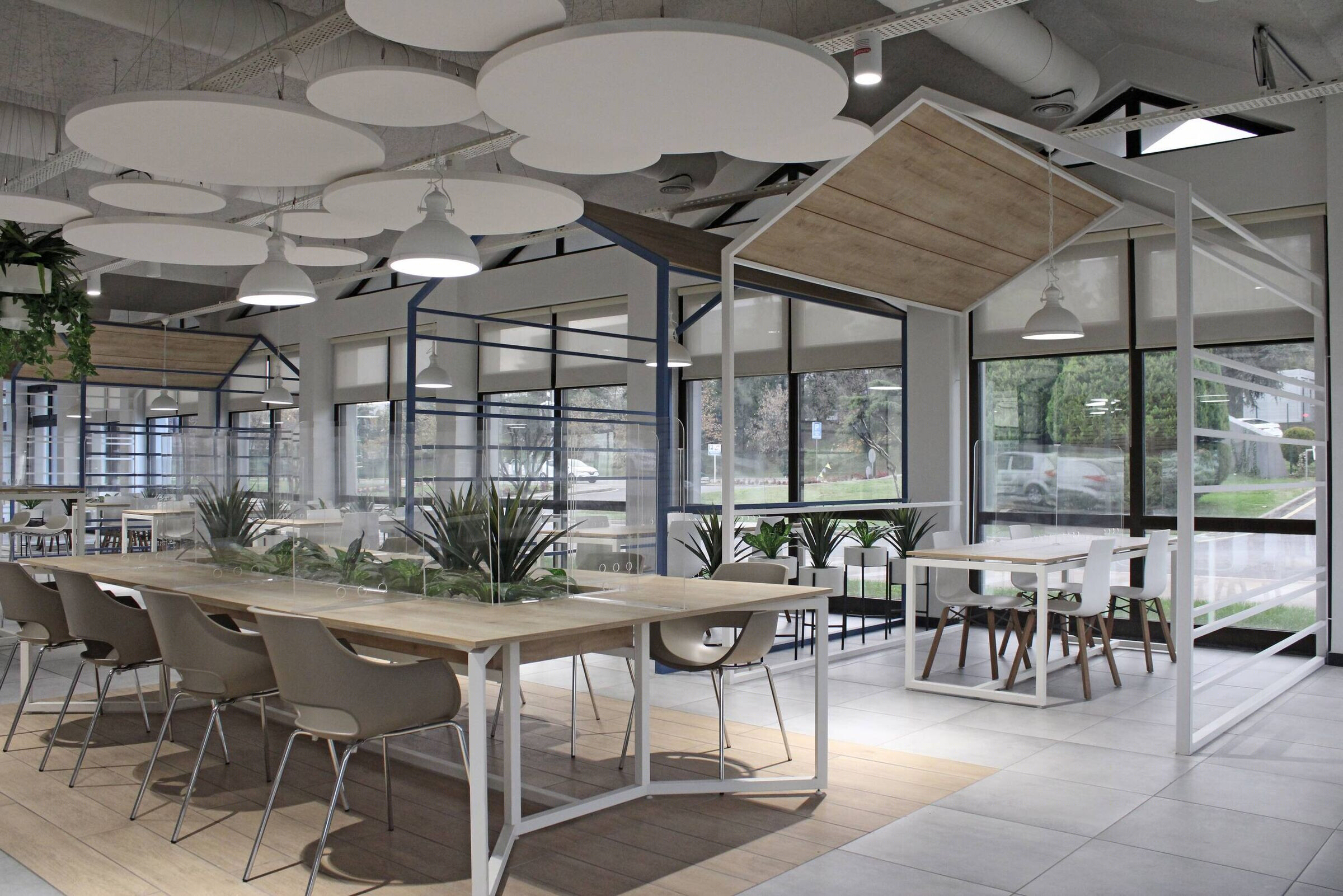 绿色活力员工食堂 P&G 咖啡厅丨土耳其科贾埃利丨Caglayan Architects-5