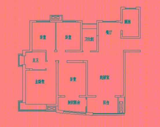 翠湖御景 141㎡简美风三代同堂生活空间-7