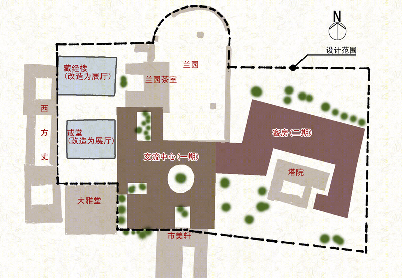 成都杜甫草堂国际文化交流中心建筑设计-33