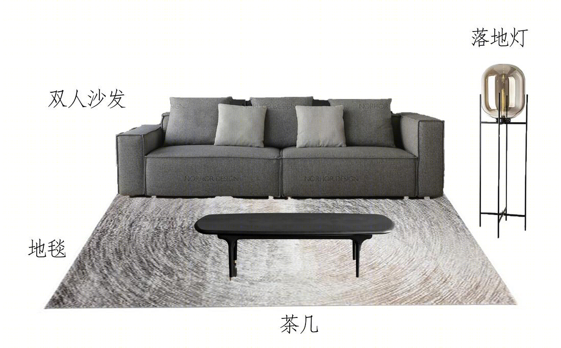 暗调精致 · 1890 平层精装改造设计案例-30