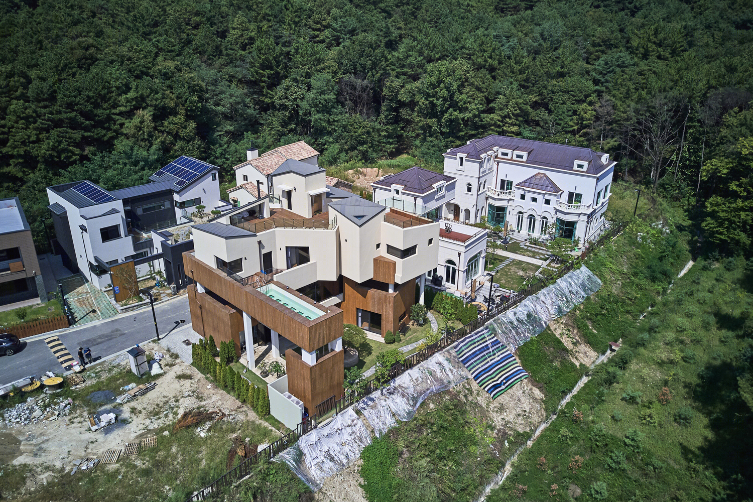 韩国西南缘的新建住宅社区-9