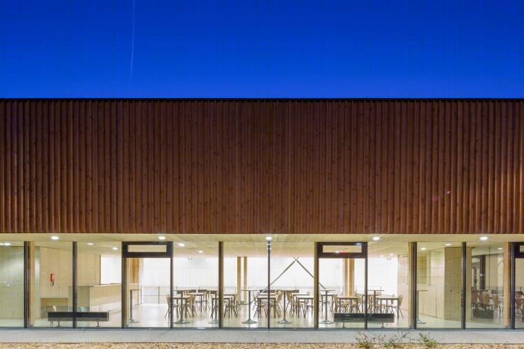 法国 Hacine Cherifi 体育馆丨Tectoniques Architects-21
