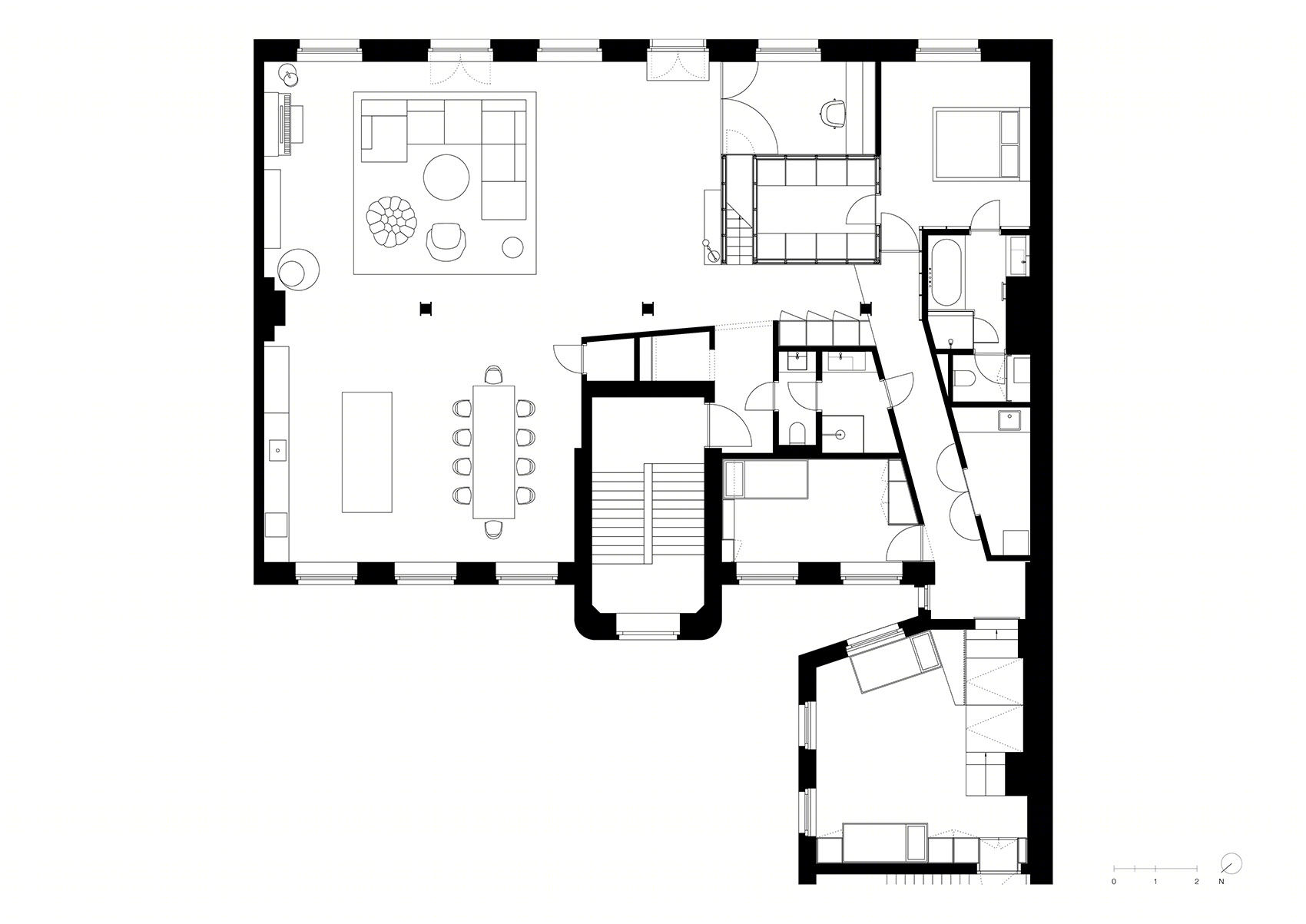 柏林阁楼公寓丨德国柏林丨BATEK ARCHITEKTEN-51