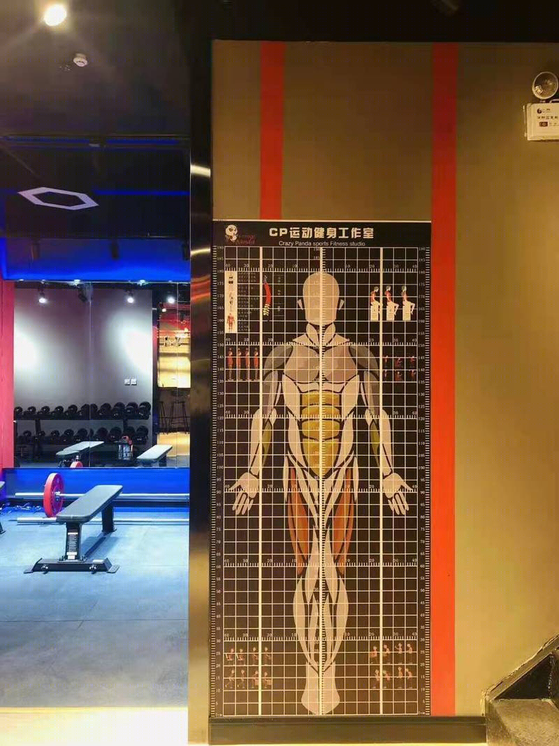 CP 运动健身潮子先生健身房设计-4