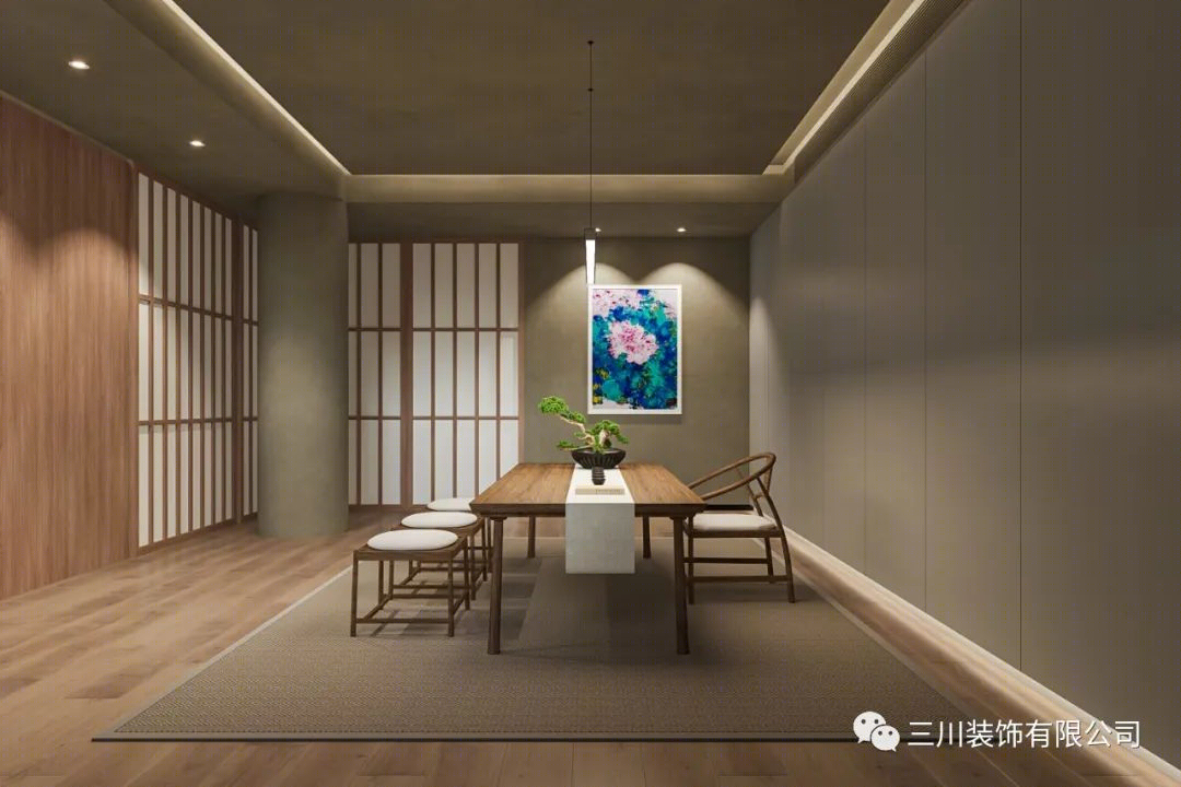 老藤花馆 · 禅意茶空间丨三川设计-31