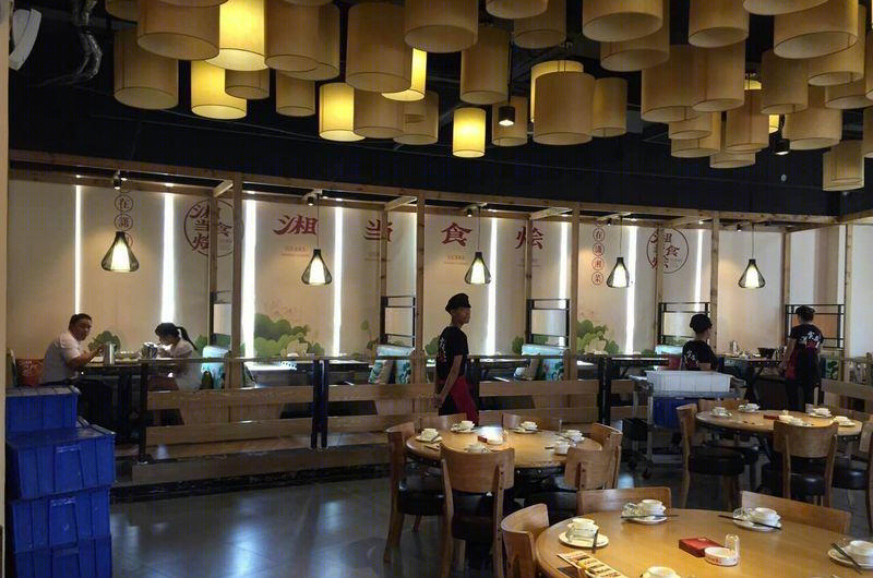 王武林丨中餐厅丨中山湘当食惠餐厅空间设计-3