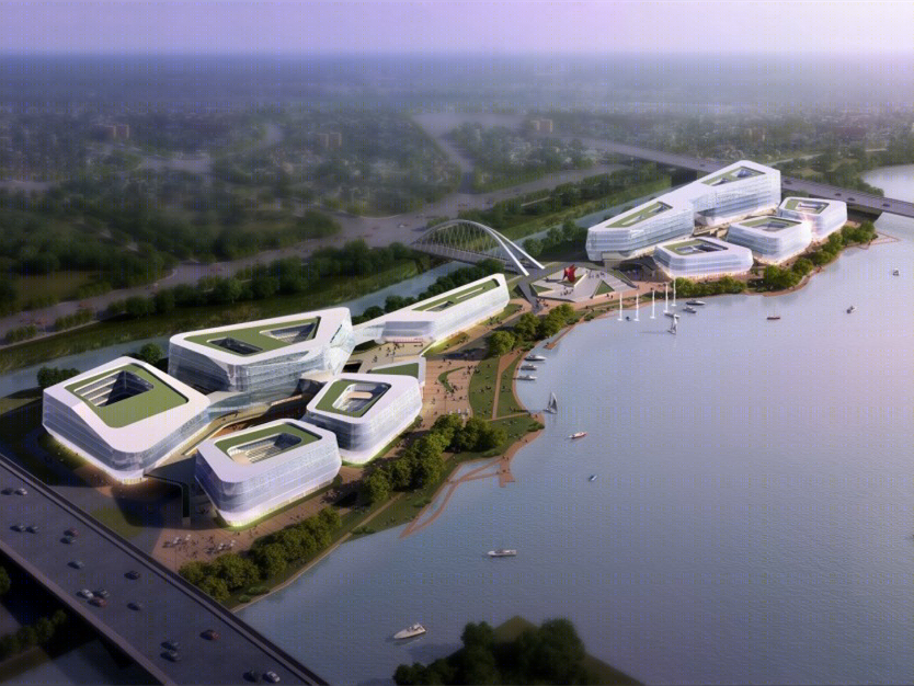 长沙中冶长天梅溪湖科研设计中心丨CHC中海世纪建筑设计有限公司上海分公司-7