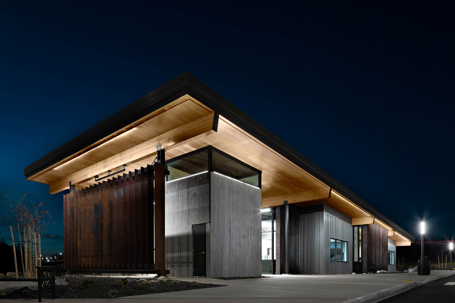 美国里弗斯通交通中心丨ALSC Architects-13