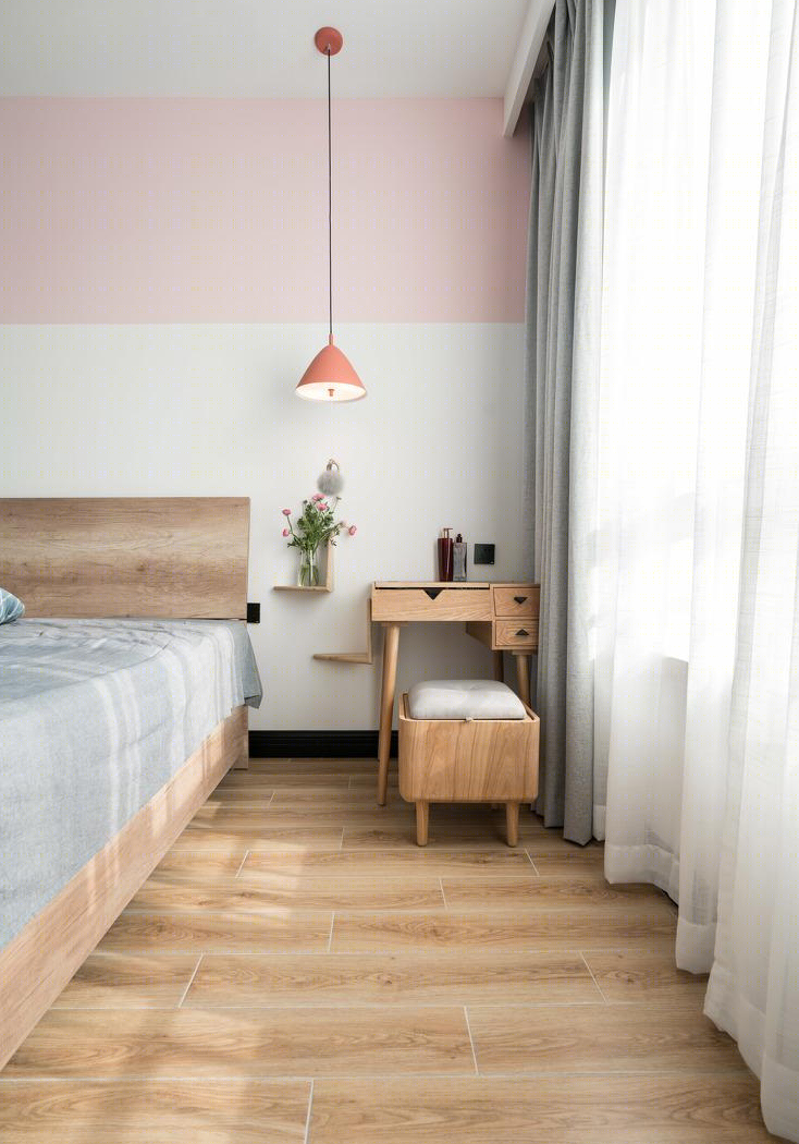 Hygge 风北欧宅,楼梯大换位打造宽敞共享空间-40