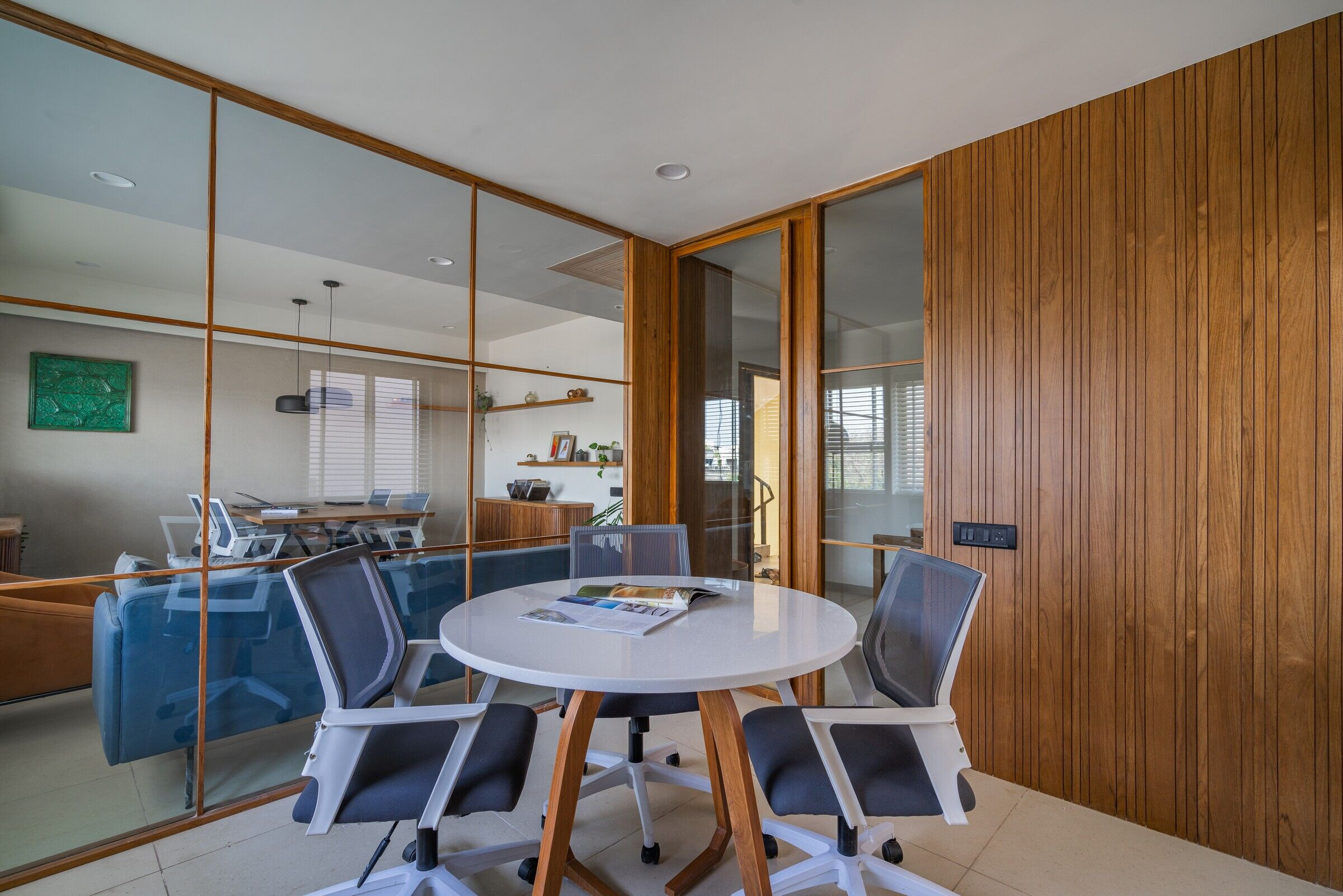 印度 AG 金融办公室丨Adhwa Architects-27
