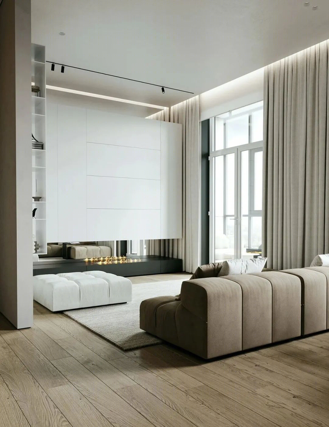 140㎡极简公寓丨俄罗斯设计师ANOVA INTERIOR DESIGN-17