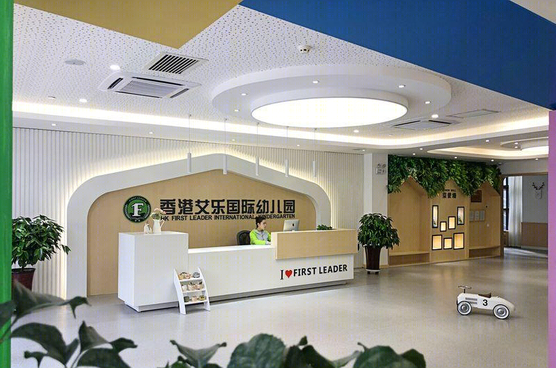 宝鸡市高端幼儿园设计,现代简约风营造国际化氛围-8