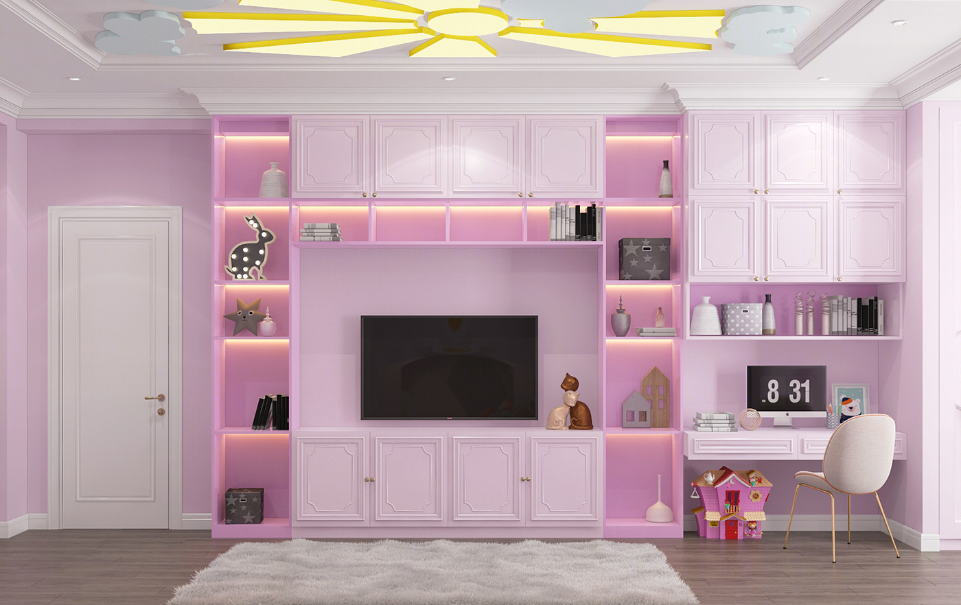 Girls bedroom(castle)-1