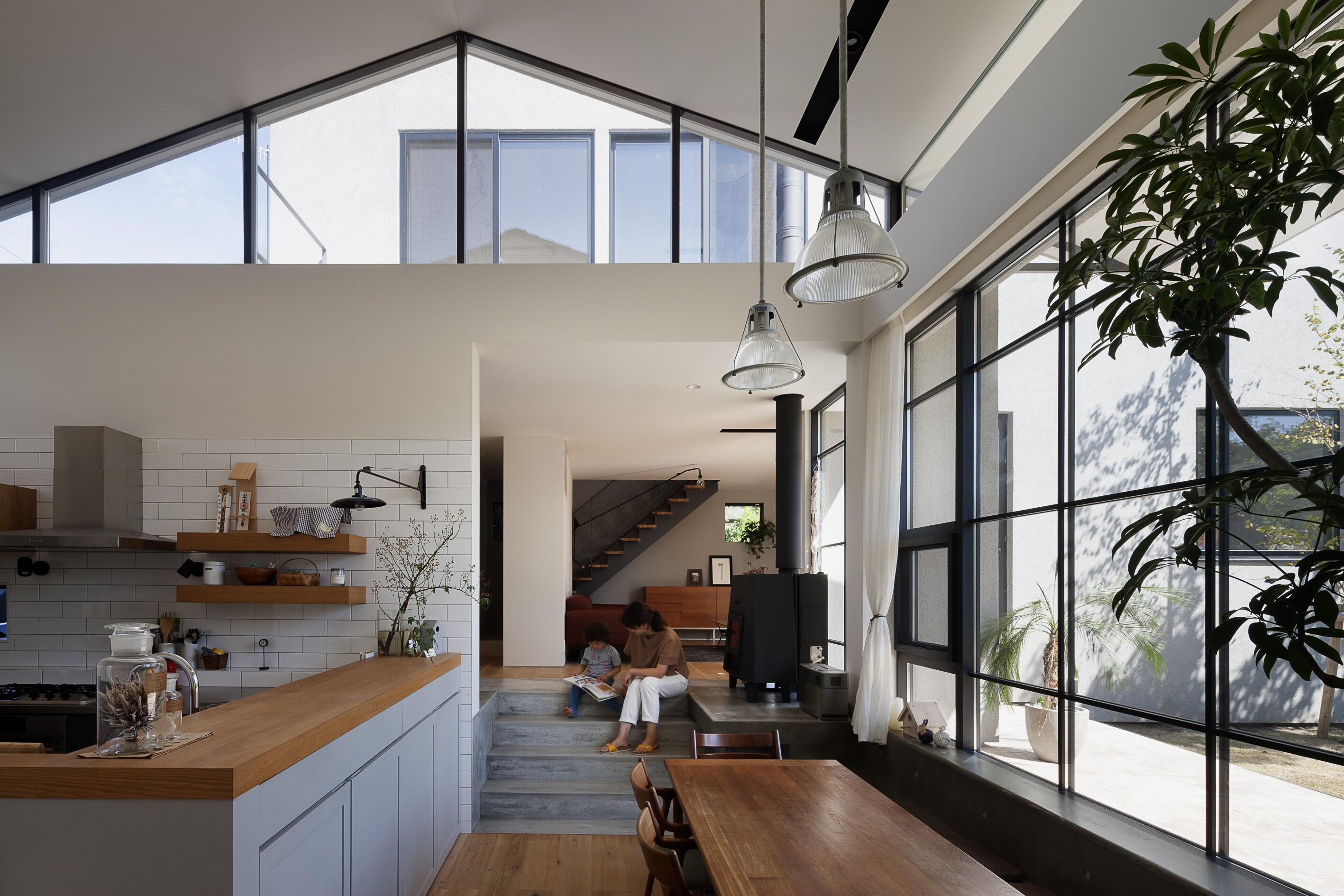 日本茨城县木质小屋住宅，与自然相融的设计-19
