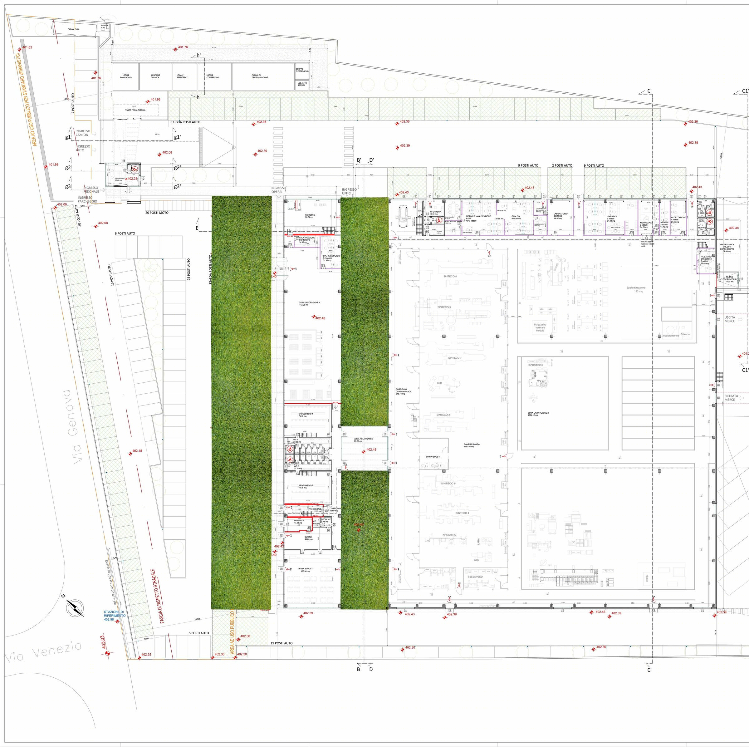 绿色画廊 · 罗可可·瓦伦蒂尼建筑的工业之美丨意大利库内奥丨ROCCO VALENTINI ARCHITECTURE-41