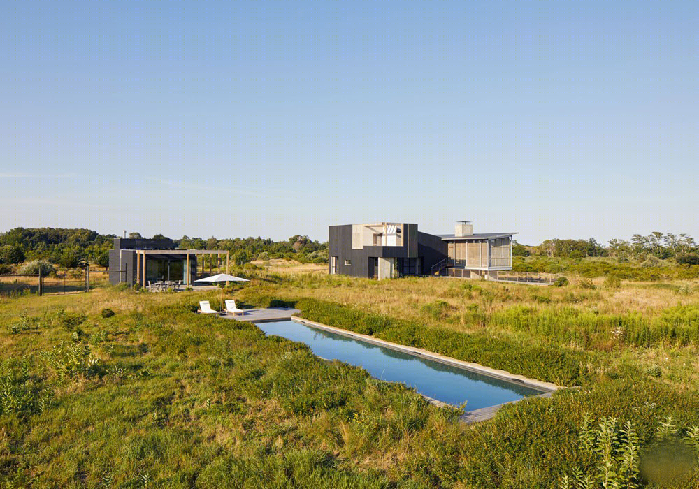 美国长岛 Wetlands 住宅 | 防洪设计,自然美景尽收眼底-6