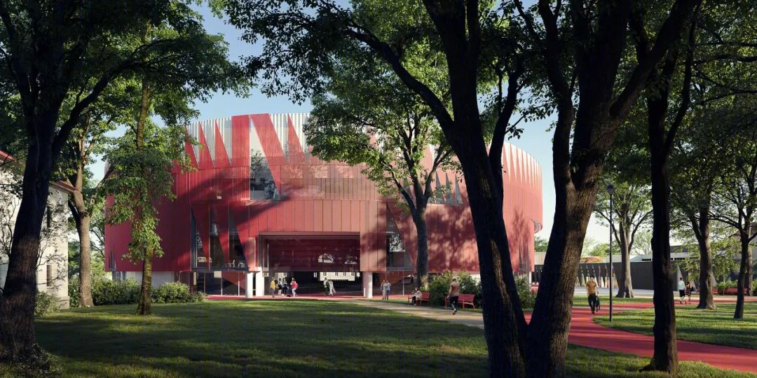 捷克 Jihlava 多功能体育场,城市文化新地标-10