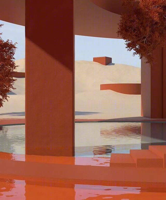 梦幻色彩的 3D 艺术盛宴-35