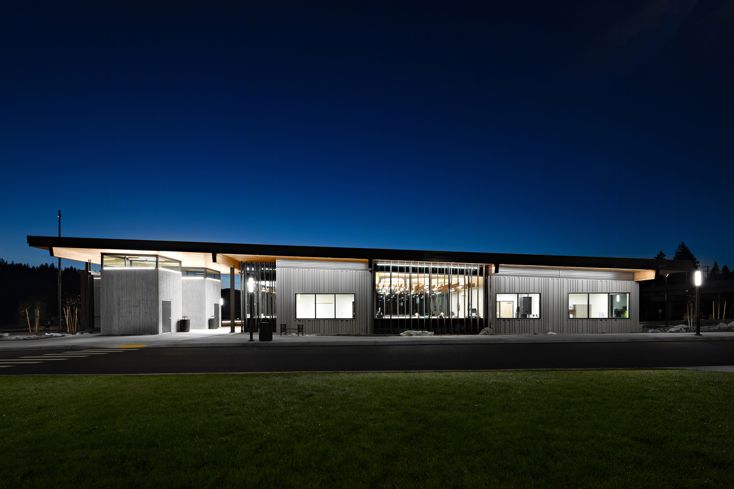 美国里弗斯通交通中心丨ALSC Architects-14