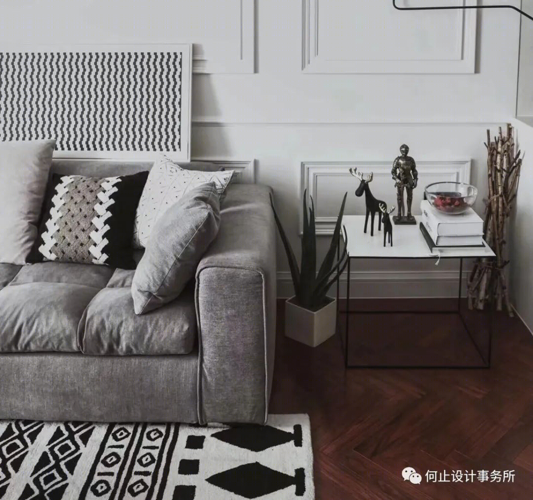 94㎡现代家居设计丨宁波何止设计事务所-3