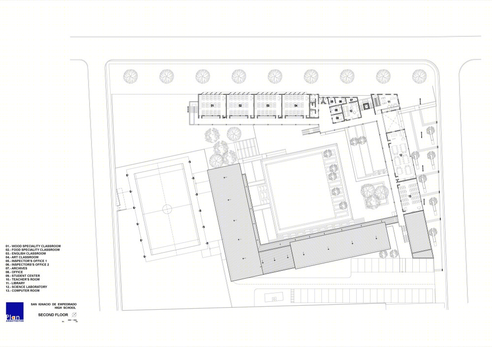 智利中学建筑-19