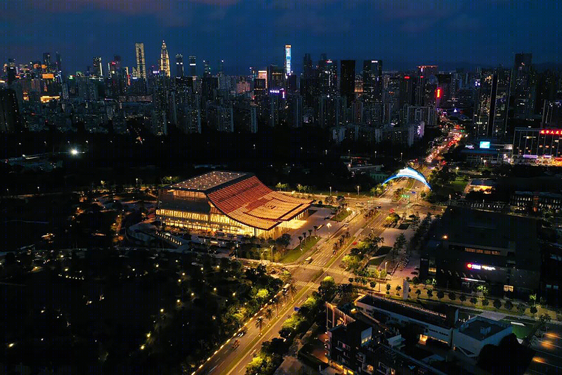 前海国际会议中心泛光照明工程丨中国深圳丨深圳建筑设计总院,深圳市凯铭电气照明有限公司-19
