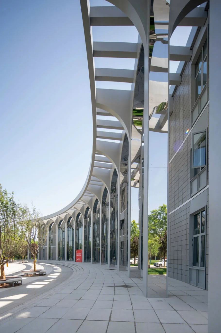 长安大学渭水校区师生服务大厅丨中国西安丨清华大学建筑设计研究院-48